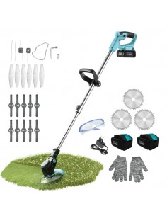 Cecotec Desbrozadora FastCut 4000 Freemove Desbrozadora Inalambrica 4 en 1 - 650W - Bateria 21V 4Ah - Incluye Accesorios -