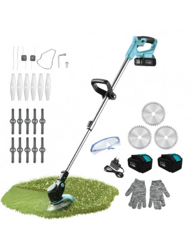 Cecotec Desbrozadora FastCut 4000 Freemove Desbrozadora Inalambrica 4 en 1 - 650W - Bateria 21V 4Ah - Incluye Accesorios -