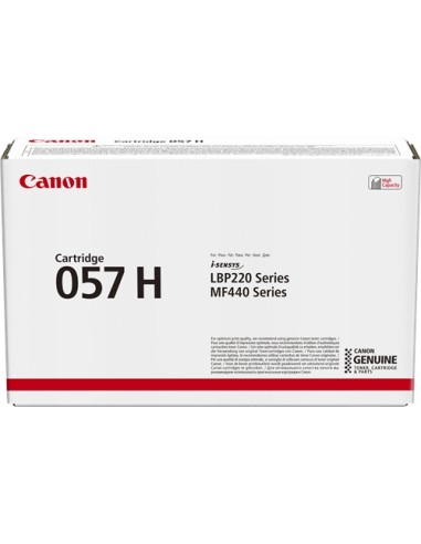 Canon 057H Negro Cartucho de Toner Original - 3010C002