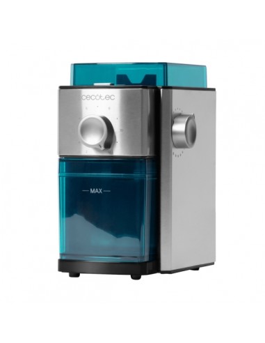 Cecotec SteelMill 2000 Adjust max Molinillo de Cafe Electrico - 150W - Capacidad 250g - Acero Inoxidable - Apto para