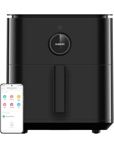 Xiaomi Smart Air Fryer 6.5L Freidora de Aire 1800 W - Conveccion 360 Grados - Funcion Desengrase - Control Inteligente Mi