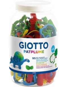 Giotto Patplumen Pack con 95 Accesorios para Modelaje de Plastilina