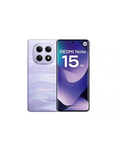 Xiaomi Redmi Note 15 5G Smartphone Pantalla 6.77" - 8GB - 256GB - Camara Principal 108MP - Bateria 5520mAh - Color Lila