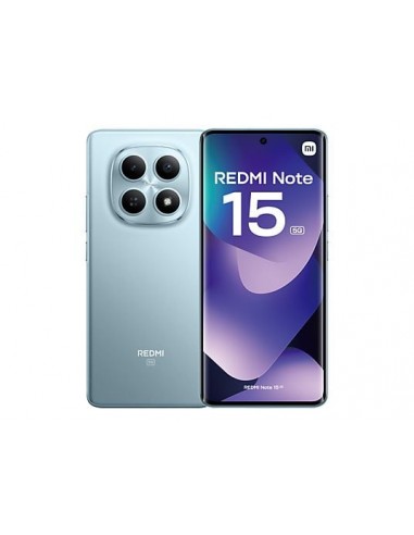 Xiaomi Redmi Note 15 5G Smartphone Pantalla 6.77" - 8GB - 256GB - Camara Principal 108MP - Bateria 5520mAh - Color Azul