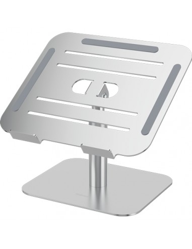 Fellowes Alumia Elevador para Portatil de Sobremesa hasta 15" - Ajustes de Altura entre15 y 30cm - Plataforma con Inclinacion