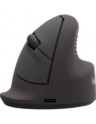 Fellowes Breyta Raton Inalambrico Ergonomico Vertical 1600ppp - TamaÃ±o Mediano - Bluetooth y Conexion por Cable -