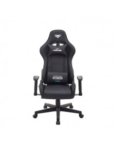 Cromad Serie Demon Lord Silla Gaming - Estructura Robusta - Piel Sintetica de Alta Calidad - Altura Regulable con Piston de