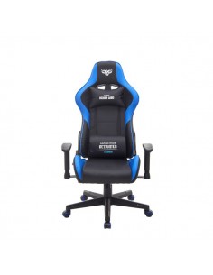 Cromad Serie Demon Lord Silla Gaming - Estructura Robusta - Piel Sintetica de Alta Calidad - Altura Regulable con Piston de
