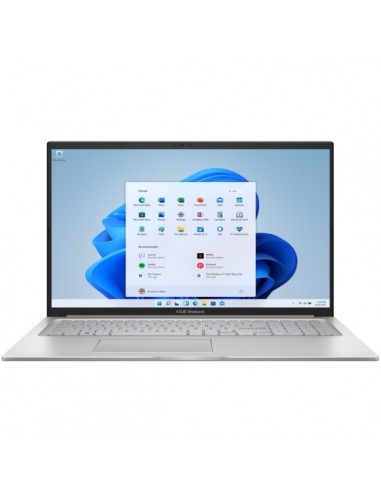 Asus VivoBook 17 Portatil 17.3" Intel Core 7-150U - 16GB - 1TB SSD - Color Plata - Windows 11 Home - Teclado QWERTY (ES)