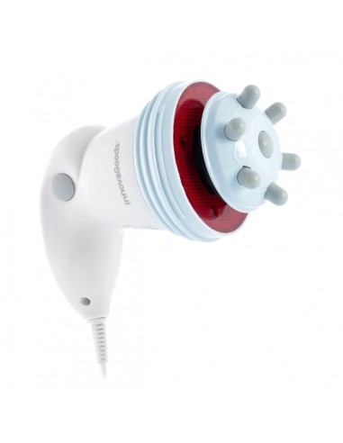 Innovagoods Cellyred Masajeador Anticelulitico Vibratorio con Infrarrojos 5 en 1 - Intensidad Regulable - 5 Cabezales