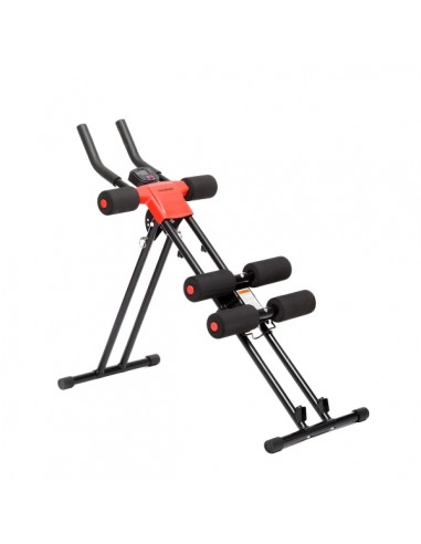 Innovagoods Plawer Maquina de Abdominales Plegable con Guia de Ejercicios - Multifuncion - Pantalla LCD - Plegable y