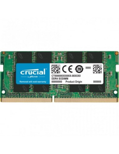 Crucial Memoria RAM DDR4 8GB 2666Mhz PC4-25600 CL22 SODIMM