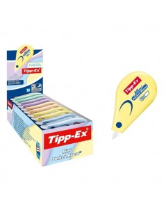 Tipp-Ex Mini Pocket Mouse Pastel Cinta Correctora 5mm x 6m - Resistente - Escritura Instantanea