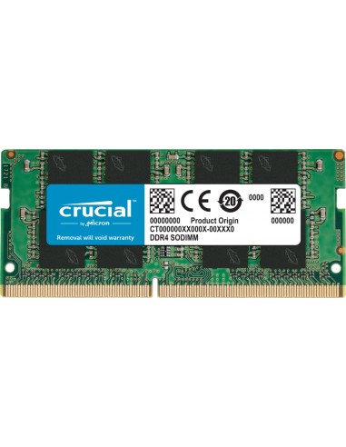 Crucial Memoria RAM SO-DIMM DDR4 2400Mhz PC4-19200 8GB CL17