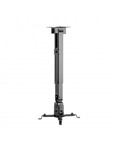 Aisens Soporte Universal Inclinable y Extensible de Techo Pared para Proyector - Color Negro