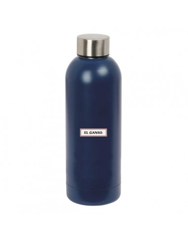 Safta el Ganso Eclipse Botella Termo de 500ml - Acero Inoxidable - 70x225mm - Color Azul Marino