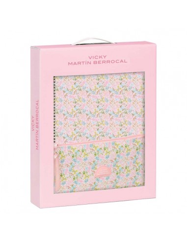 Safta VMB Set de Libreta A4 y Portalapices para Regalo - Presentado con Ventana Transparente - Asa de PVC - 280x60x350mm -