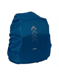 Safta Funda Impermeable para Mochila 64L - Goma Elastica Ajustable - Reflectante - Compatible con Mochilas Grandes -