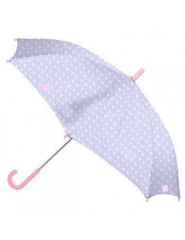 Safta Bouquet Paraguas Automatico de 60cm - 8 Paneles - Asa Engomada - Punta de PVC - Poliester - Nervios de Acero de 10mm -