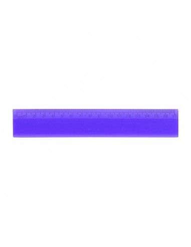 Safta Regla de 17cm - Plastico Transparente - Graduada - Color Aleatorio