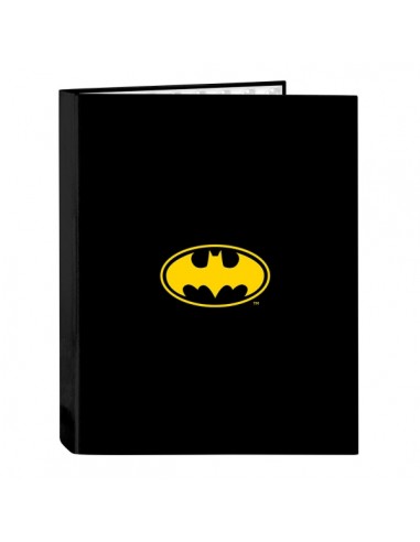 Safta Batman Game Over Carpeta con 4 Anillas 25mm - Tapas Duras Forradas - Formato Folio - 265x40x330mm - Color Negro