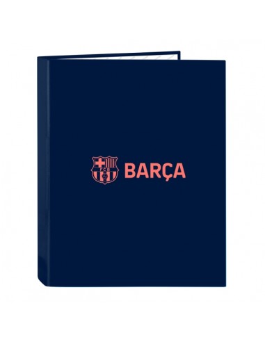 Safta F.C.Barcelona 2Â-Equipacion Carpeta con 4 Anillas 25mm - Tapas Duras Forradas - Formato Folio - Resistente -