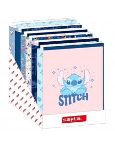 Safta Expositor con Carpetas de Anillas - Material Reciclado - Resistente - 290x340x340mm - Colores Surtidos