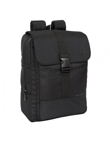 Safta F.C.Barcelona Premium Mochila para Portatil hasta 13.3" - Doble Cremallera - Bolsillo Interior - Conector USB - Espalda