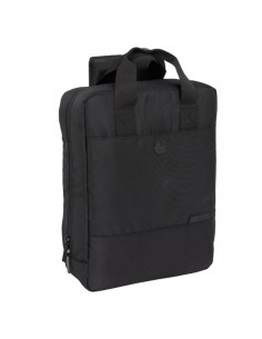 Safta F.C.Barcelona Premium Mochila para Portatil hasta 13.3" - Conector USB - Bolsillo Interior - Ergonomica - Cinta para