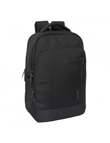 Safta F.C.Barcelona Premium Mochila para Portatil hasta 15.6" - Conector USB - Portabotellas - Tirador Doble - Hombreras