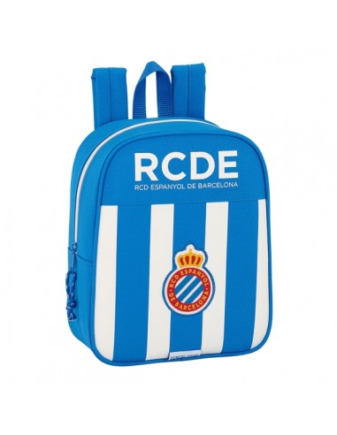 Safta RCD Espanyol Mochila Guarderia - Adaptable a Carro - Tarjeta de Identificacion - Asa de Mano - 6L - 220x100x270mm -