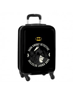 Safta Batman Hero Maleta Trolley de Cabina 20â - Cierre con Candado - Interior Forrado - Ruedas Giratorias - Asa