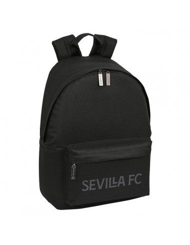 Safta Sevilla FC Teen Mochila para Portatil hasta 14.1" - Interior Acolchado - Bolsillo para Tablet - Tirador Doble -