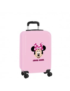 Safta Minnie Mouse Me Time Maleta Trolley de Cabina 20â - Cierre con Candado - Interior Forrado y Bolsillos - Ruedas