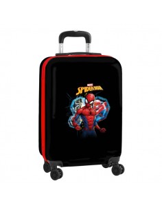 Safta Spider-Man Hero Maleta Trolley de Cabina 20â - Cierre con Candado - Interior con Bolsillo - Cintas Elasticas -