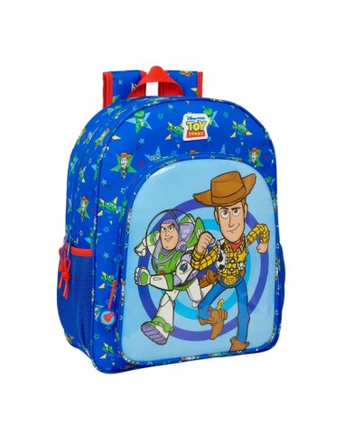 Safta Toy Story Good Vibes Mochila Adaptable a Carro - Bolsillos Laterales - Doble Tirador - Hombreras Acolchadas - Bolsillo
