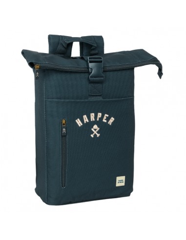 Safta Harper and Neyer Mochila para Portatil hasta 15.6" - Cremallera - Interior Acolchado - Bolsillo Interior - Asa Superior