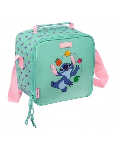 Safta Stitch Ice Cream Bolsa Isotermica Porta Alimentos 4.4L - Cremallera - Interior Forrado de Aluminio - Bandolera