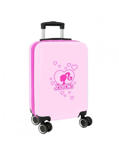Safta Barbie Painterly Maleta Trolley de Cabina 20â - Cierre con Candado - Interior Forrado - Asa Flexible de PVC -