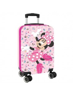 Safta Minnie Mouse Naive Maleta Trolley de Cabina 20â - Cierre con Candado - Interior con Bolsillos - Ruedas Giratorias