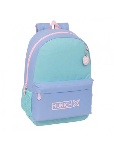 Safta Munich Mellow Mochila Adaptable a Carro - Bolsillos Laterales - Doble Tirador - Acolchada y Ergonomica - Asa Superior -