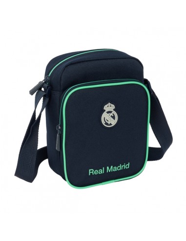 Safta Real Madrid 2Â-Equipacion 25 26 Bandolera - Cremallera - Bolsillo Frontal - Bandolera Ajustable - Compartimento