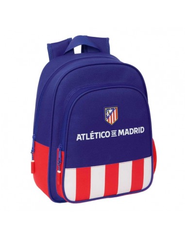 Safta Atletico de Madrid Mochila Infantil - Adaptable a Carro - Portabotellas - Hombreras Acolchadas - Bolsillo Frontal - Asa
