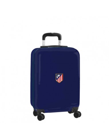 Safta Atletico de Madrid Maleta Trolley de Cabina 20â - Cierre con Candado - Panel con Cremallera - Cintas con PVC - Asa