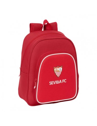 Safta Sevilla FC Mochila Infantil - Resistente al Agua - Hombreras Acolchadas - Portabotellas - Asa de Mano - 10L -