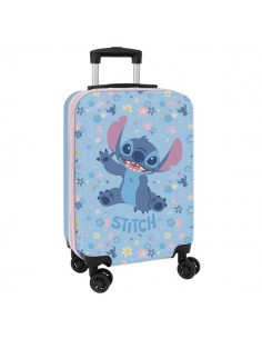 Safta Stitch Happy Maleta Trolley de Cabina 20â - Cierre con Candado - Bolsillo de Red - Panel con Cremallera - Cintas