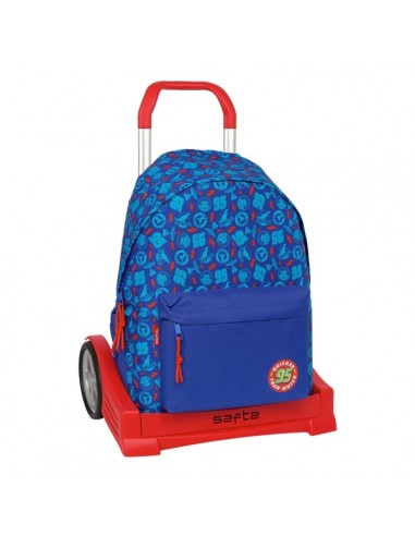 Safta Cars Mochila para Portatil hasta 14.1" - Portabotellas - Tirador Doble - Hombreras Ergonomicas - Espalda Acolchada -