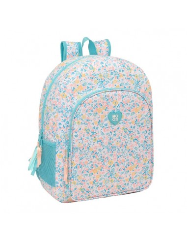 Safta Moos Fiori Mochila Adaptable a Carro - Bolsillos Laterales - Doble Tirador - Hombreras Acolchadas - Bolsillo Frontal -