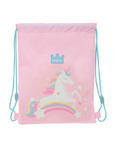 Safta Glowlab Kids Saco Plano - Bolsillo Interior con Cremallera - Cierre con Cordones - 3L - Uso Diario y Escolar -