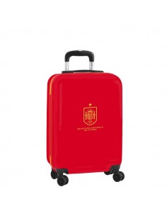 Safta Seleccion EspaÃ±ola de Futbol Maleta Trolley de Cabina 20â - Cierre con Candado - Panel con Cremallera - Cintas